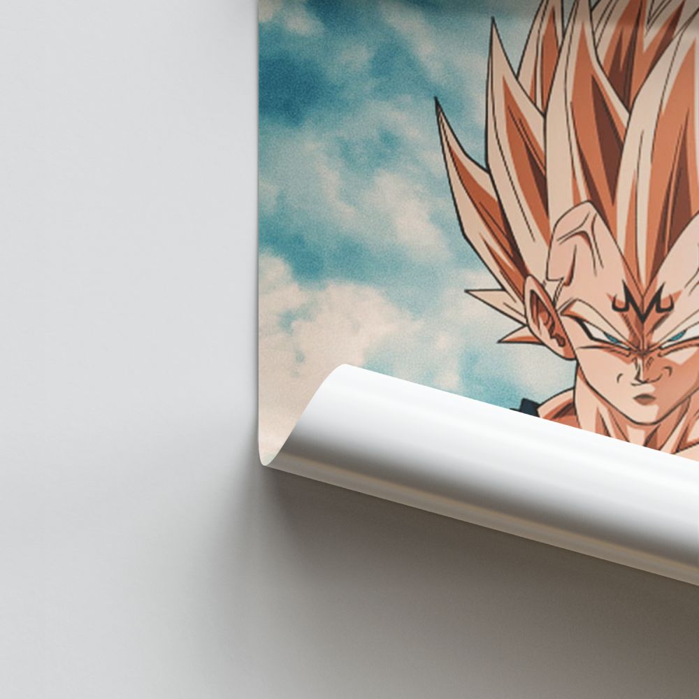 Poster Majin Vegeta