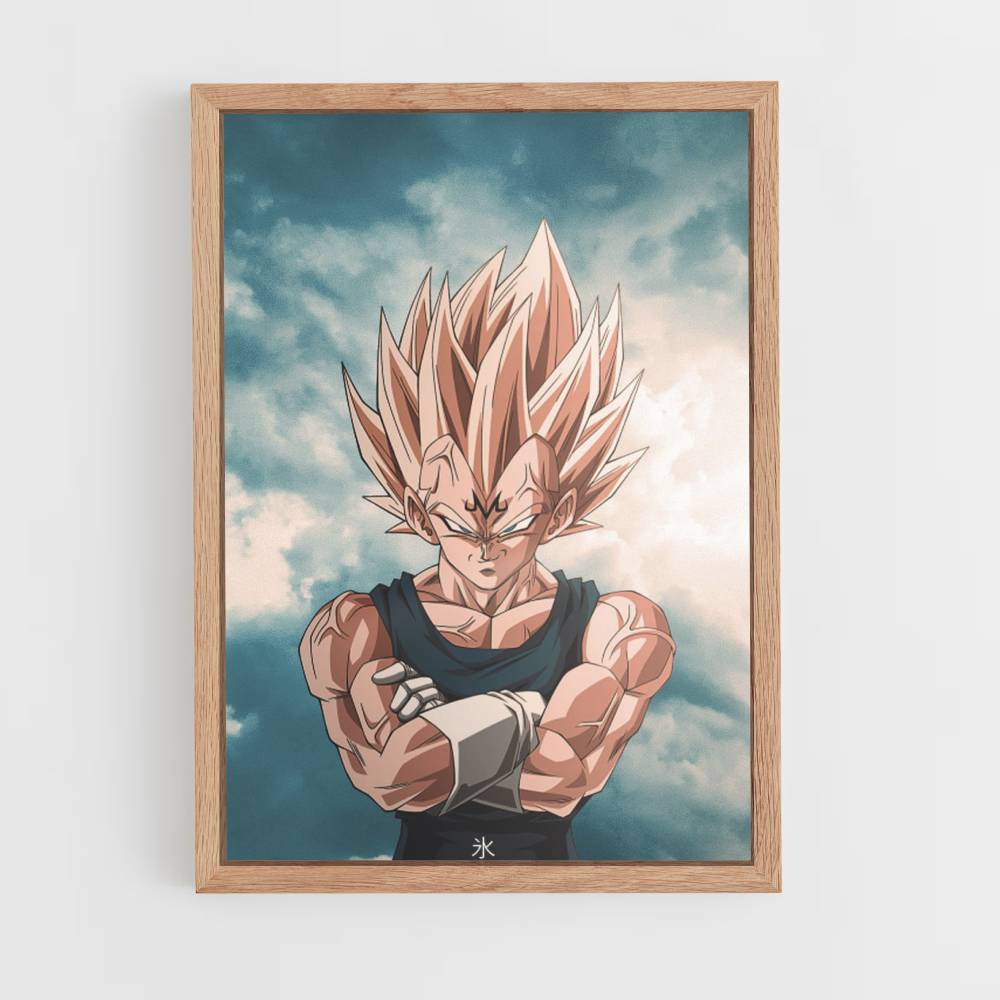 Poster Majin Vegeta