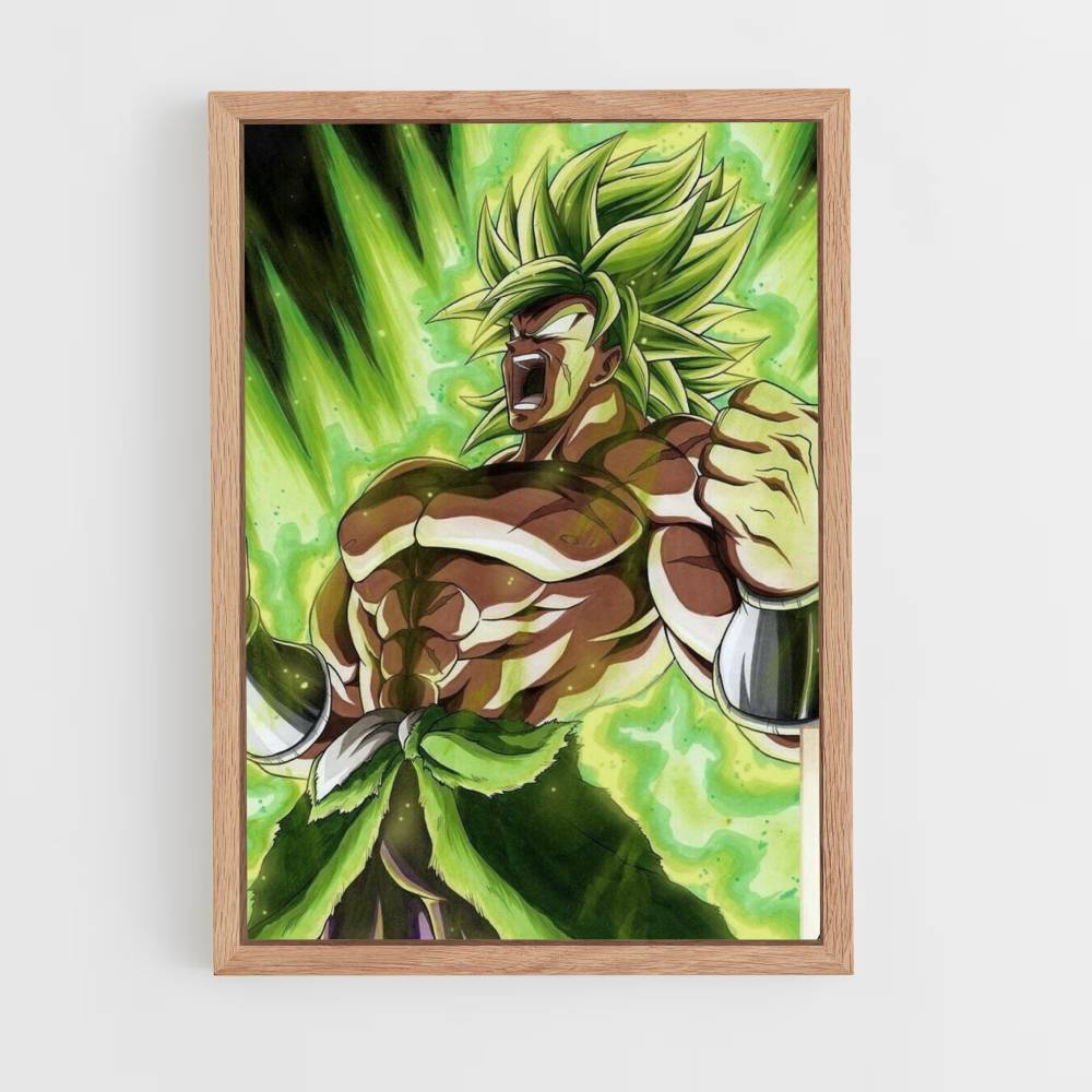 Poster Broly Rage