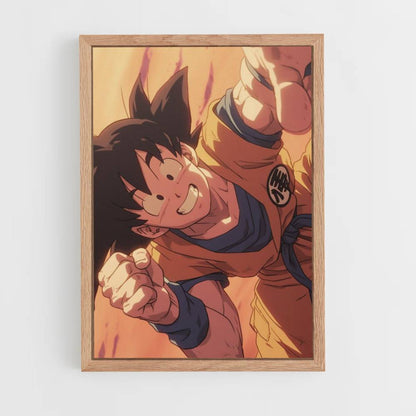 Poster Goku Sourire