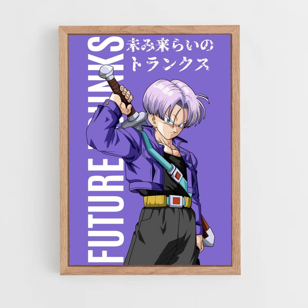 Poster Trunks Violet