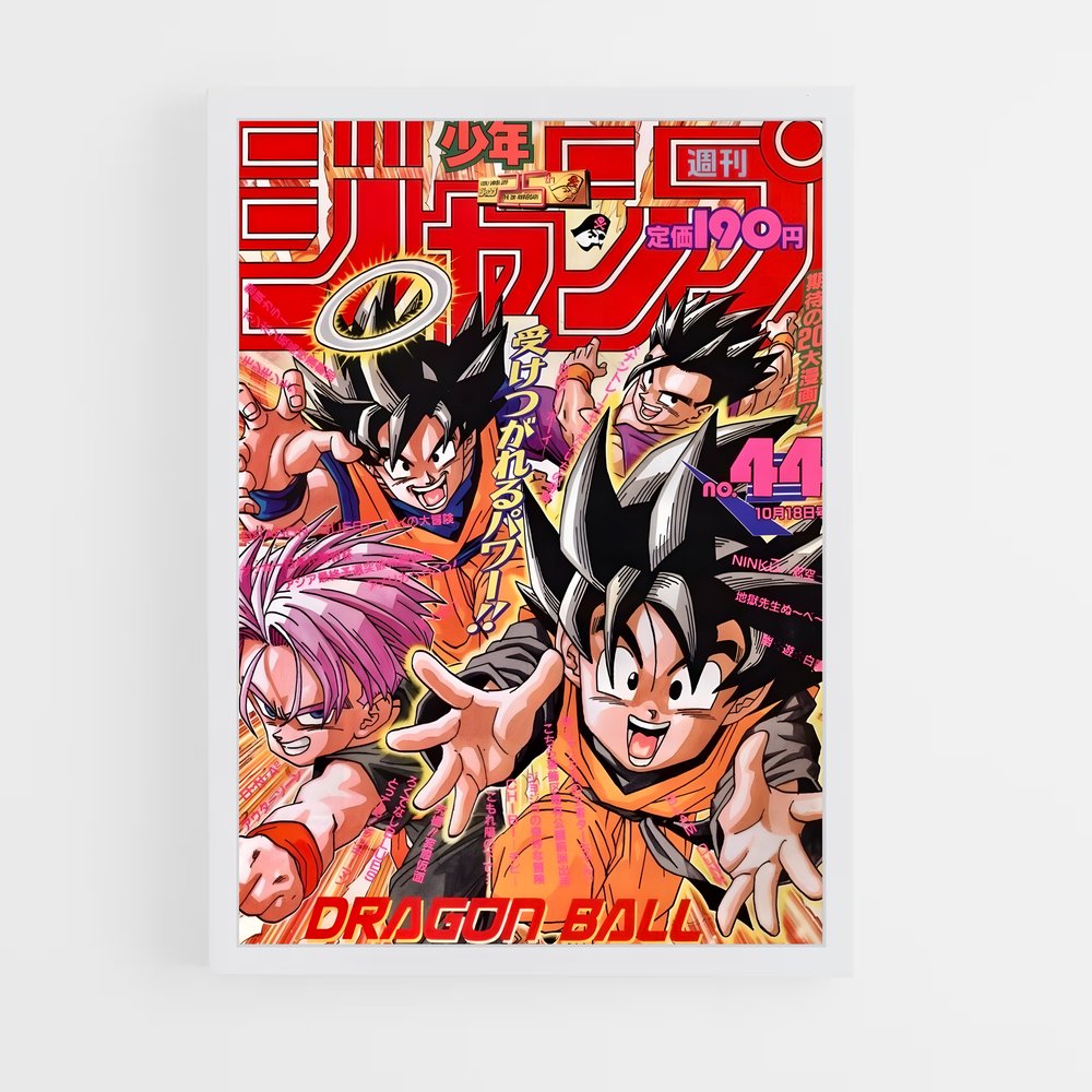 dragon-ball-7 cadre Blanc
