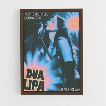 dua-lipa-14 cadre Bois foncé