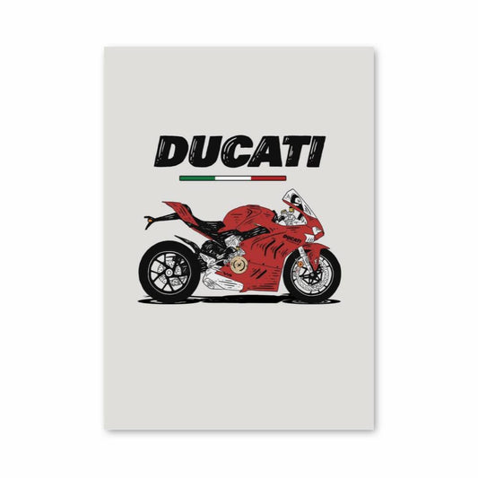 Poster Ducati Italie