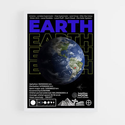 earth-3 cadre Blanc
