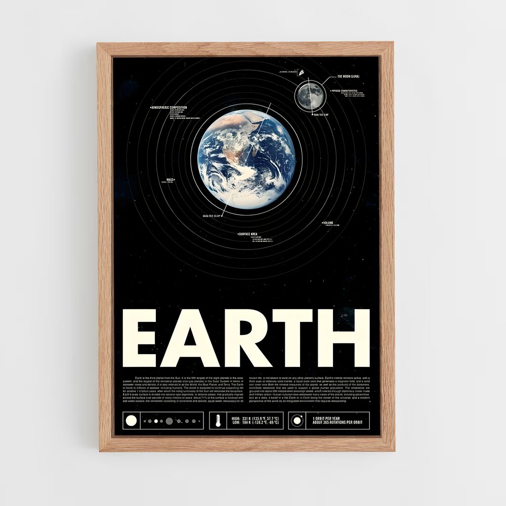 earth-5 cadre Bois clair