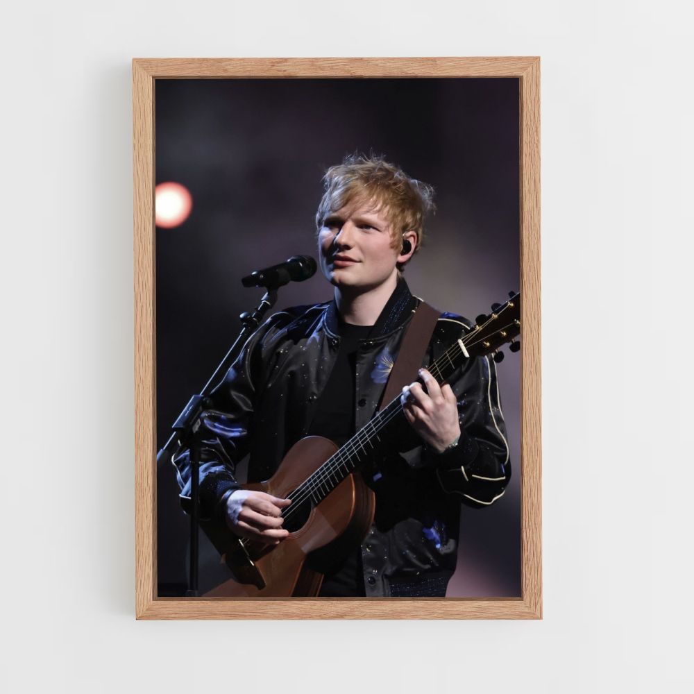 Poster Ed Sheeran Concert