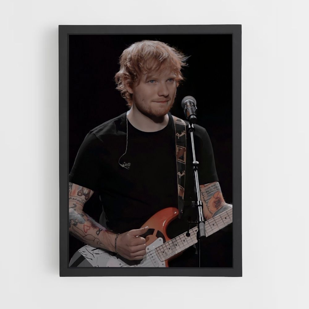 Poster Ed Sheeran Guitare