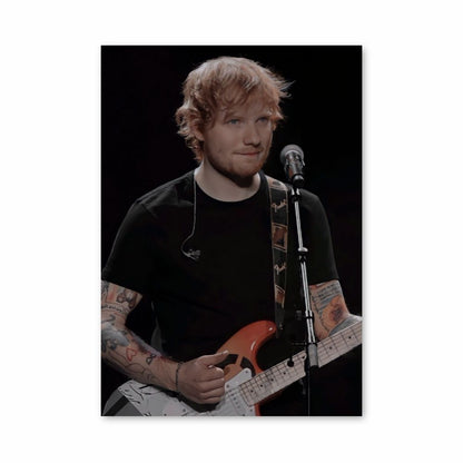 Poster Ed Sheeran Guitare