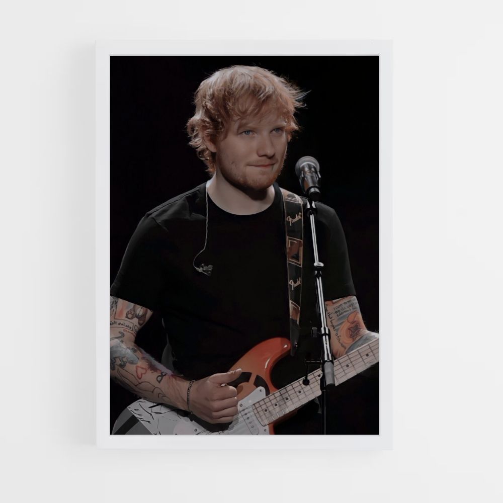 Poster Ed Sheeran Guitare