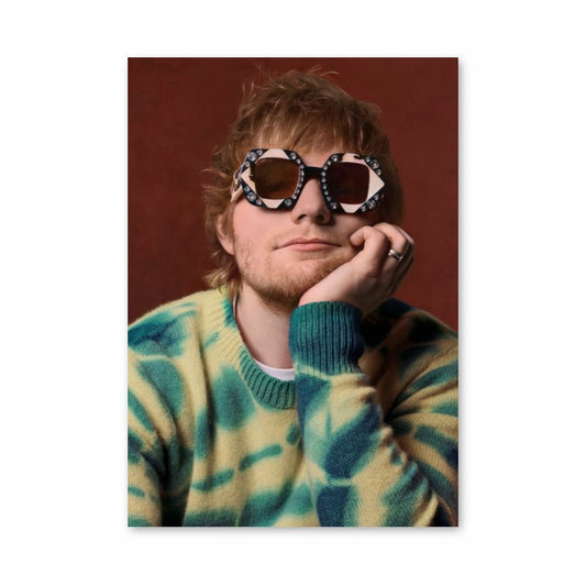 Poster Ed Sheeran Lunettes