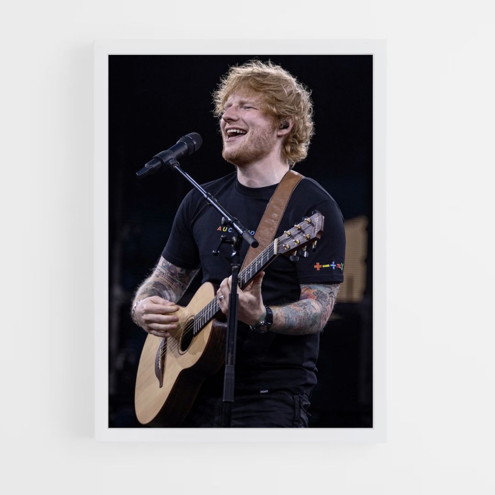 Poster Ed Sheeran Musique