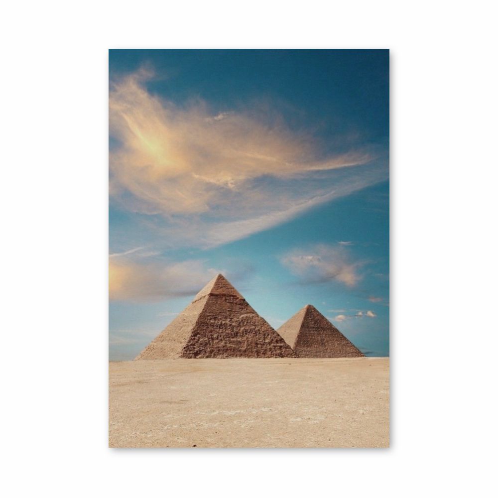 Poster Pyramide Kheops