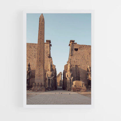 Poster Égypte Ruine