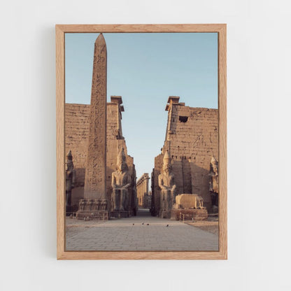 Poster Égypte Ruine