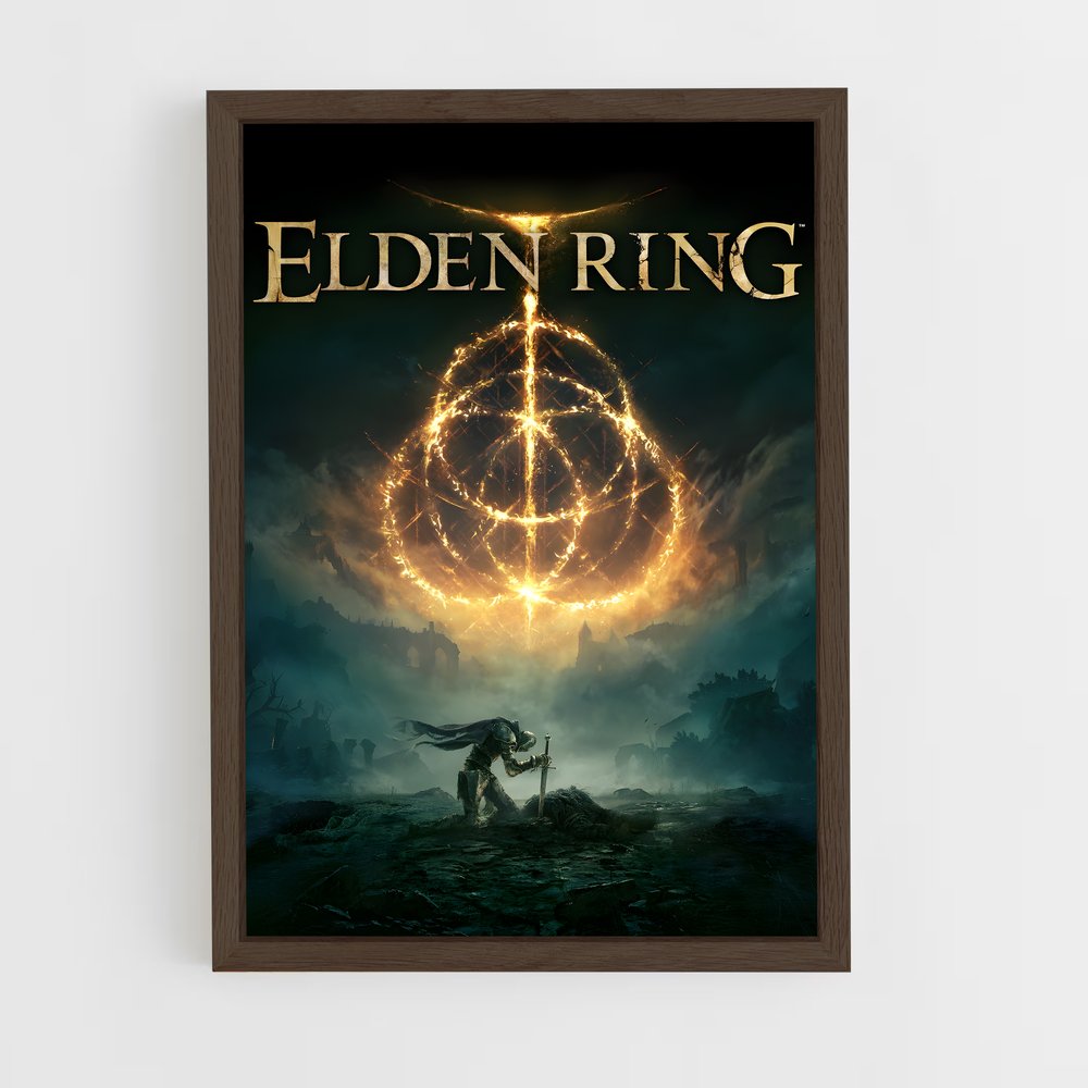 elden-ring-1 cadre Bois foncé