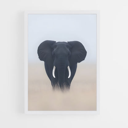 elephant-1 cadre Blanc