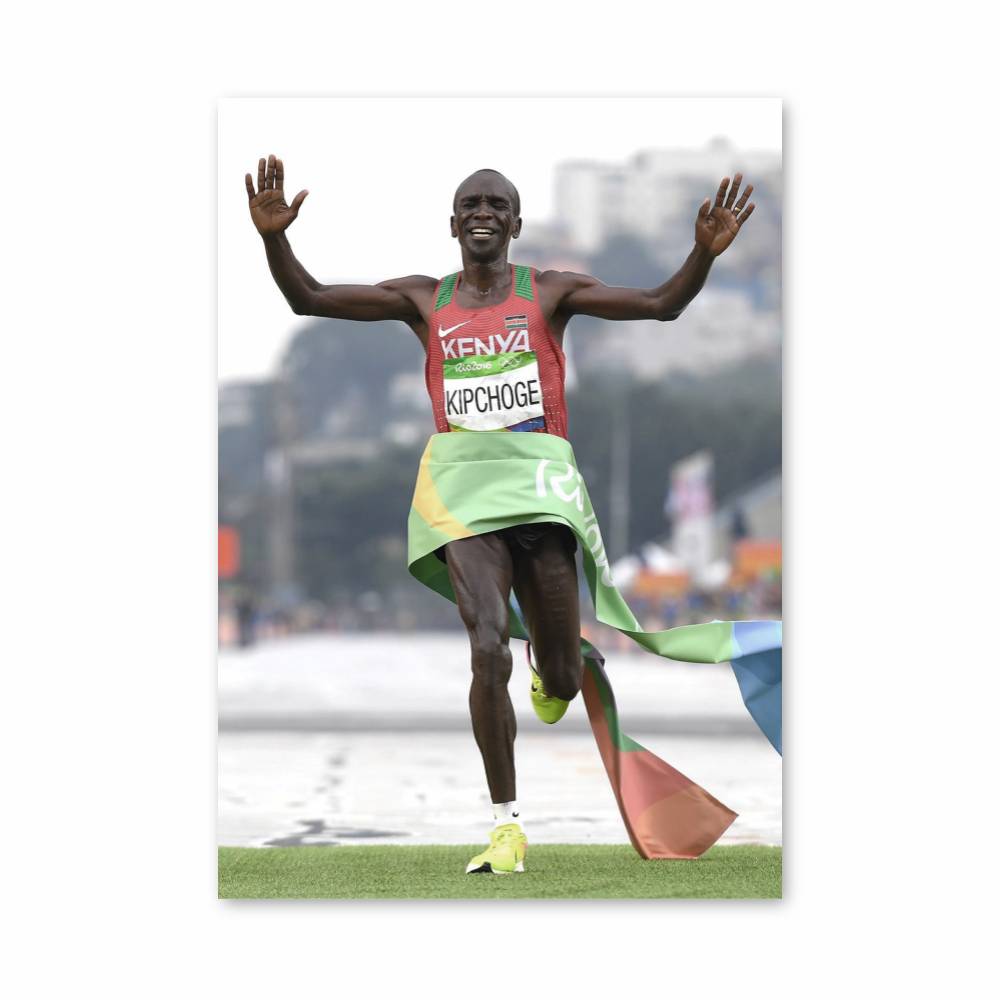 Poster Eliud Kipchoge Course