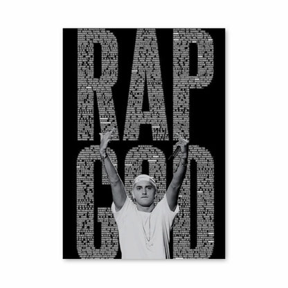 Poster Rap God Eminem