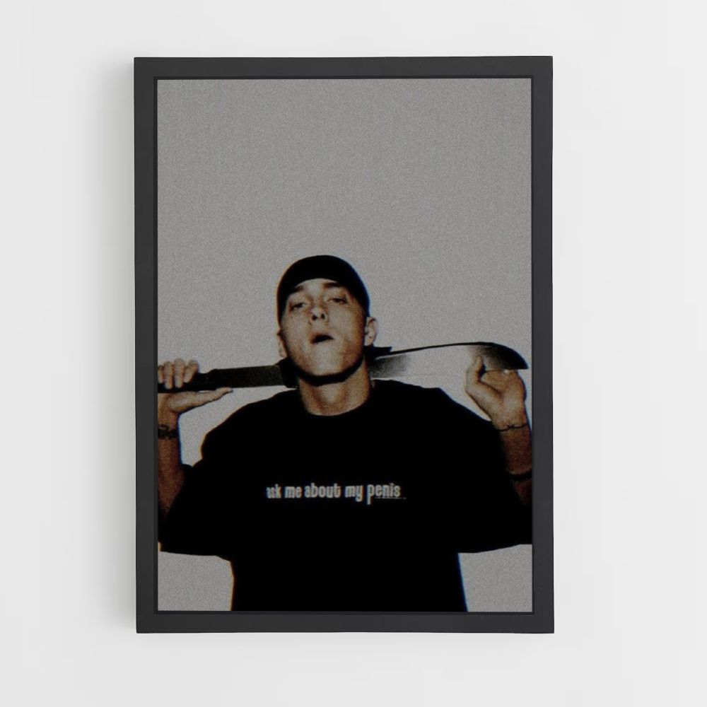 Poster Eminem Machette