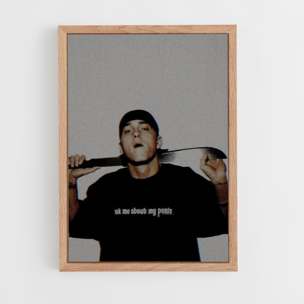 Poster Eminem Machette