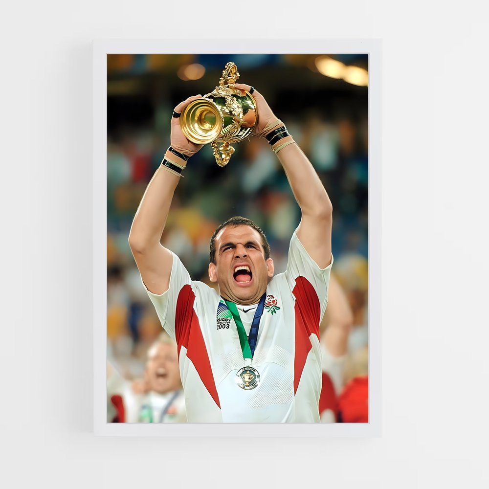 england-rugby-1 cadre Blanc