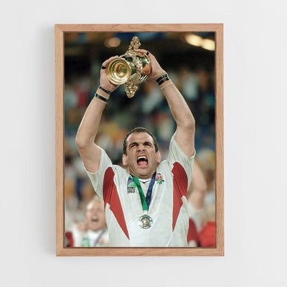 Poster England Rugby Coupe