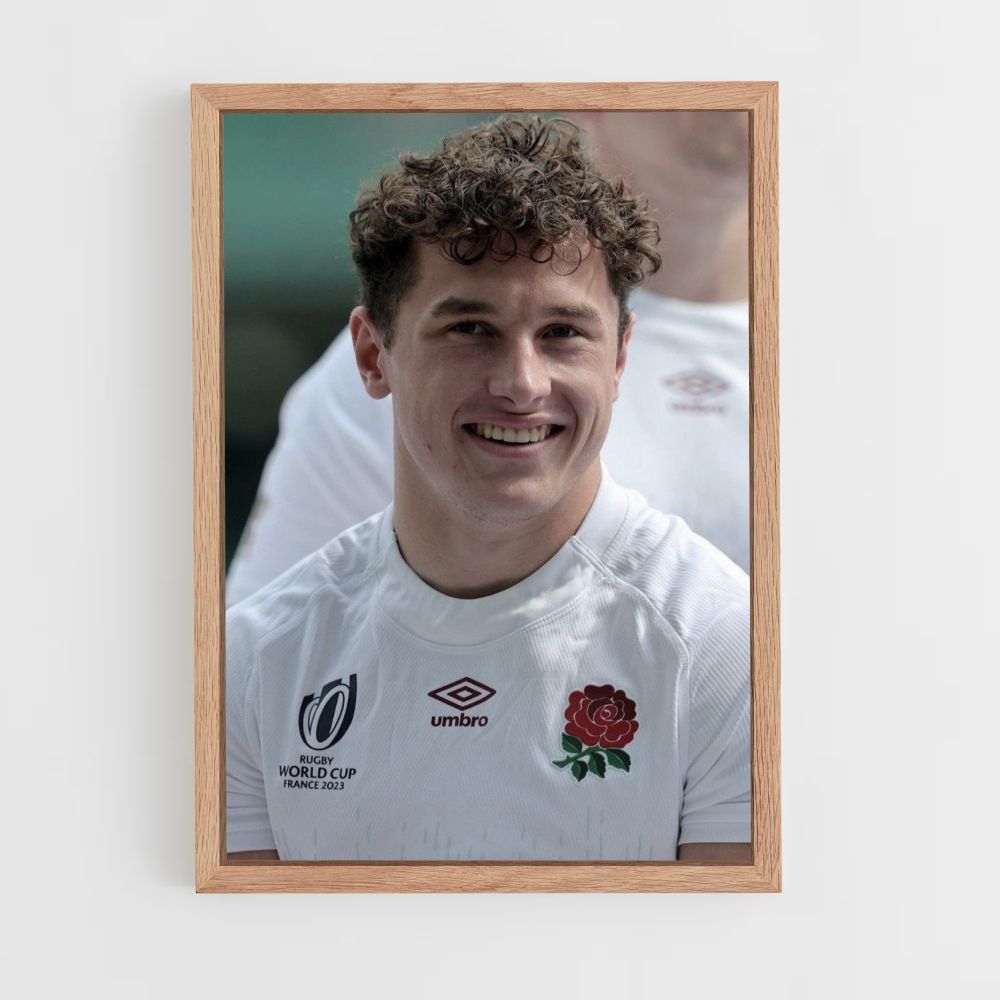 Poster Portrait England Rugby