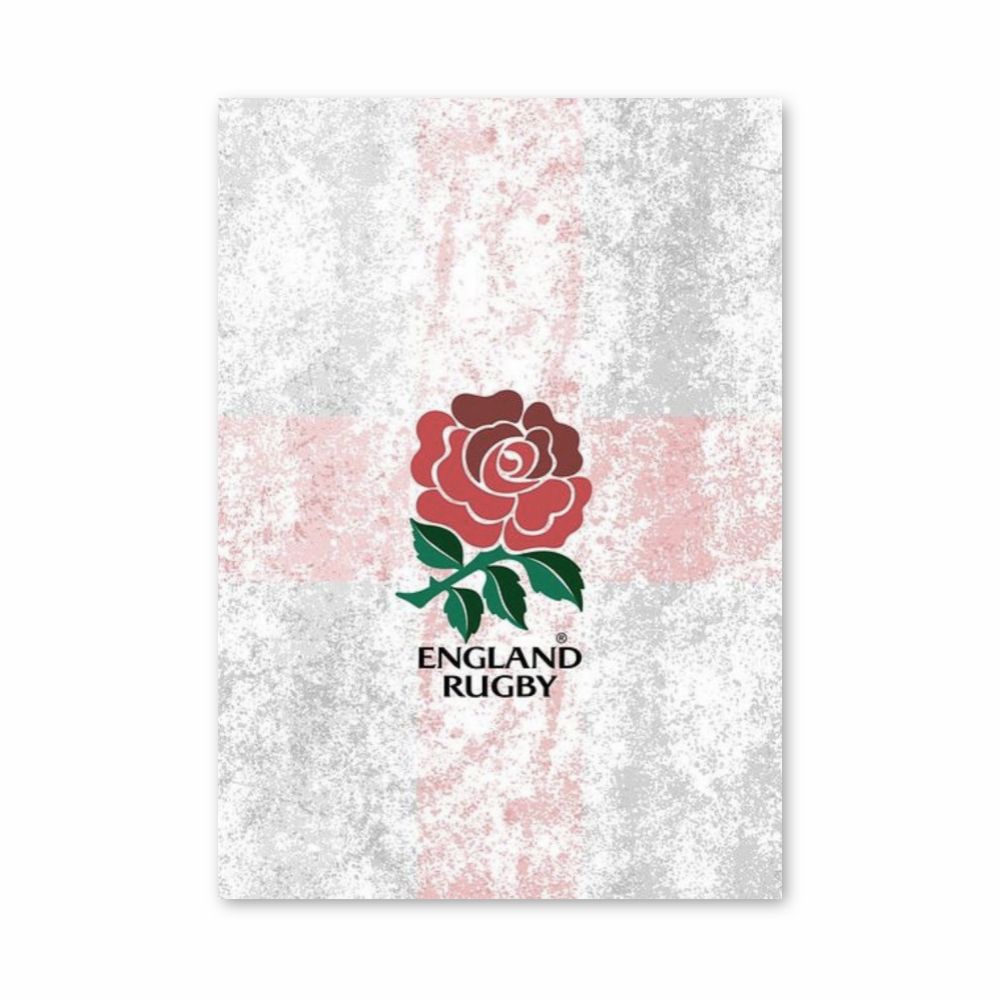 Poster Logo England Rugby