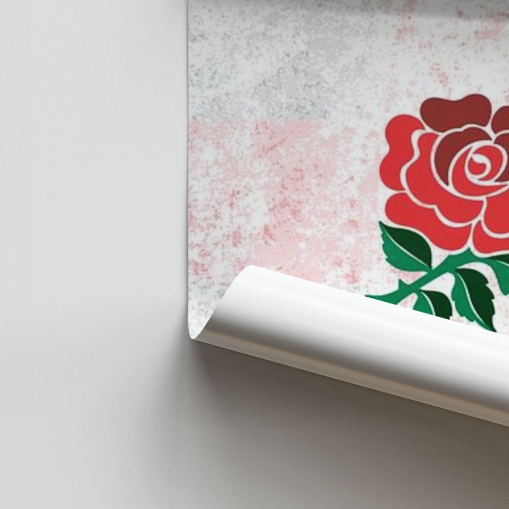 Poster Logo England Rugby