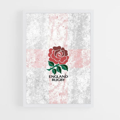 Poster Logo England Rugby