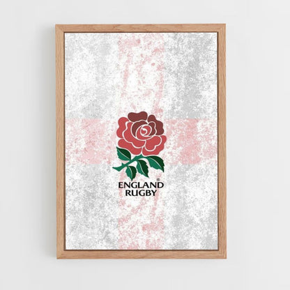 Poster Logo England Rugby