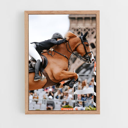 equitation-10 cadre Bois clair
