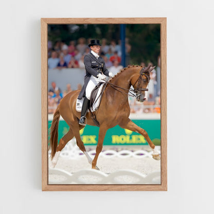 equitation-17 cadre Bois clair