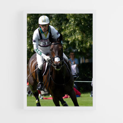 equitation-21 cadre Blanc