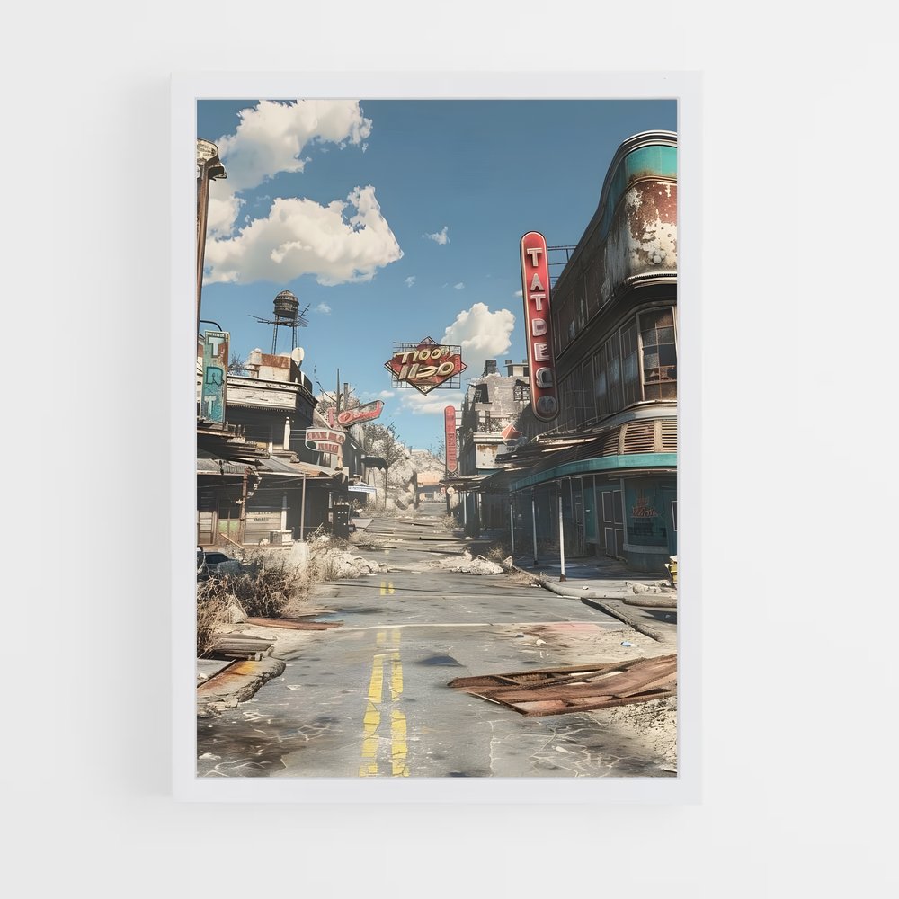 fallout-2 cadre Blanc