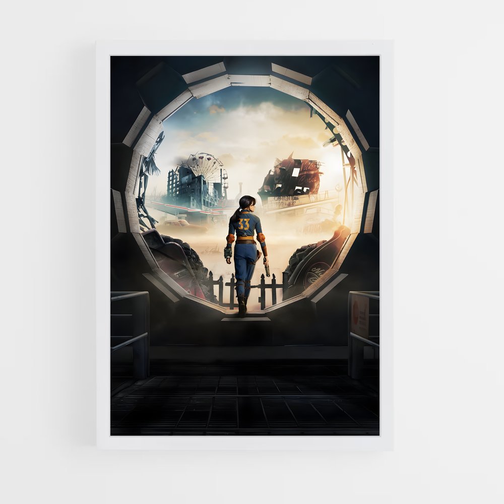 fallout-5 cadre Blanc