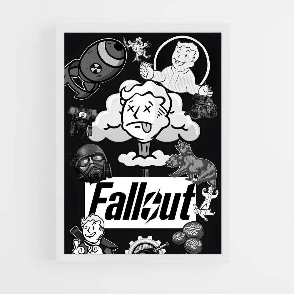 fallout-6 cadre Blanc