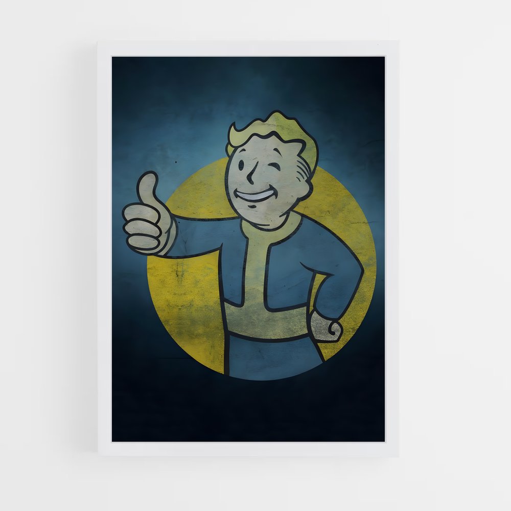fallout-7 cadre Blanc