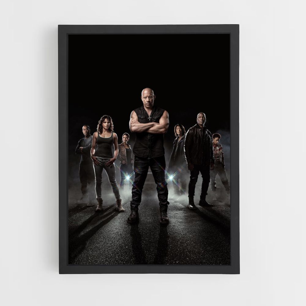 Poster Fast and furious Famille