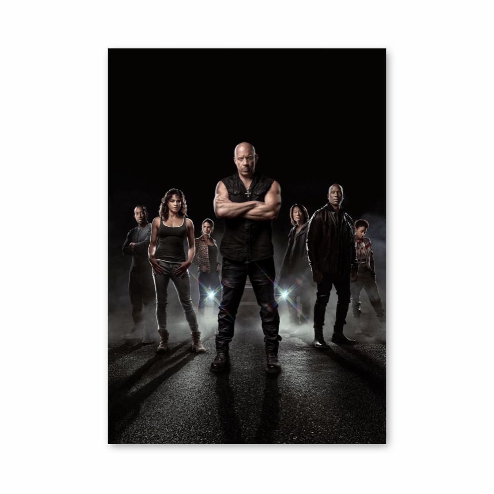 Poster Fast and furious Famille