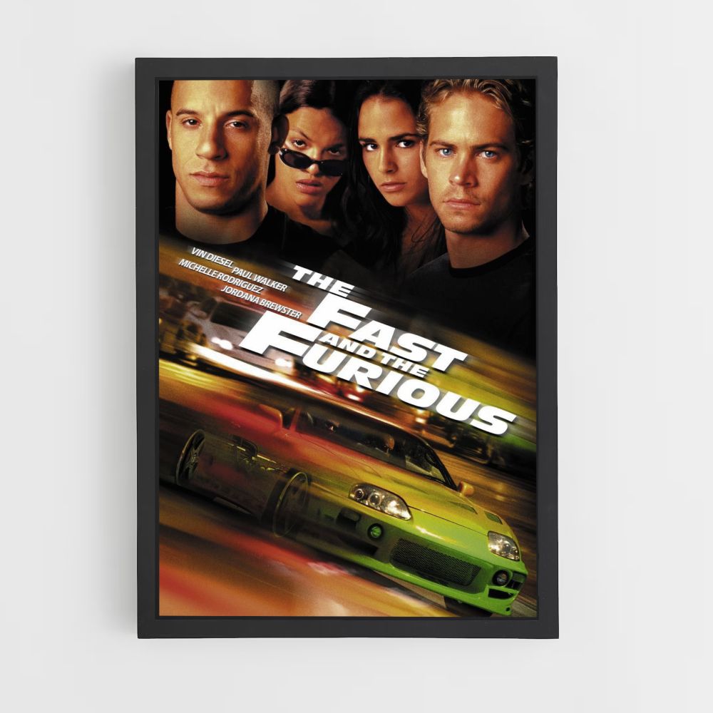 Poster Fast and furious Vin Diesel