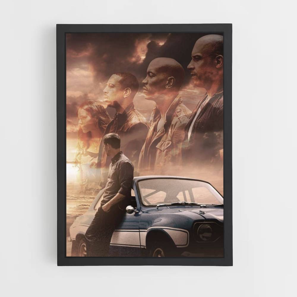 Poster Famille Fast and Furious