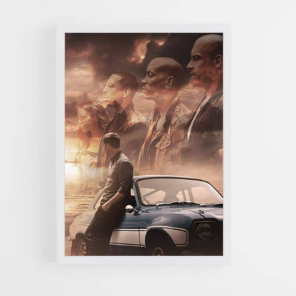 Poster Famille Fast and Furious