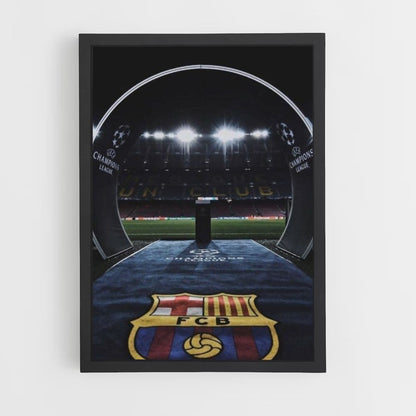 Poster FC Barcelone Champions League