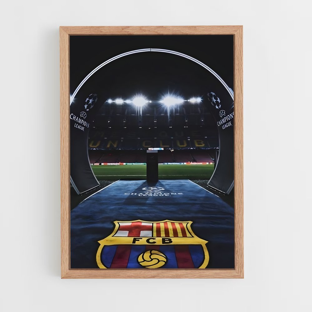 fc-barcelona-3 cadre Bois clair