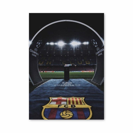 Poster FC Barcelone Champions League