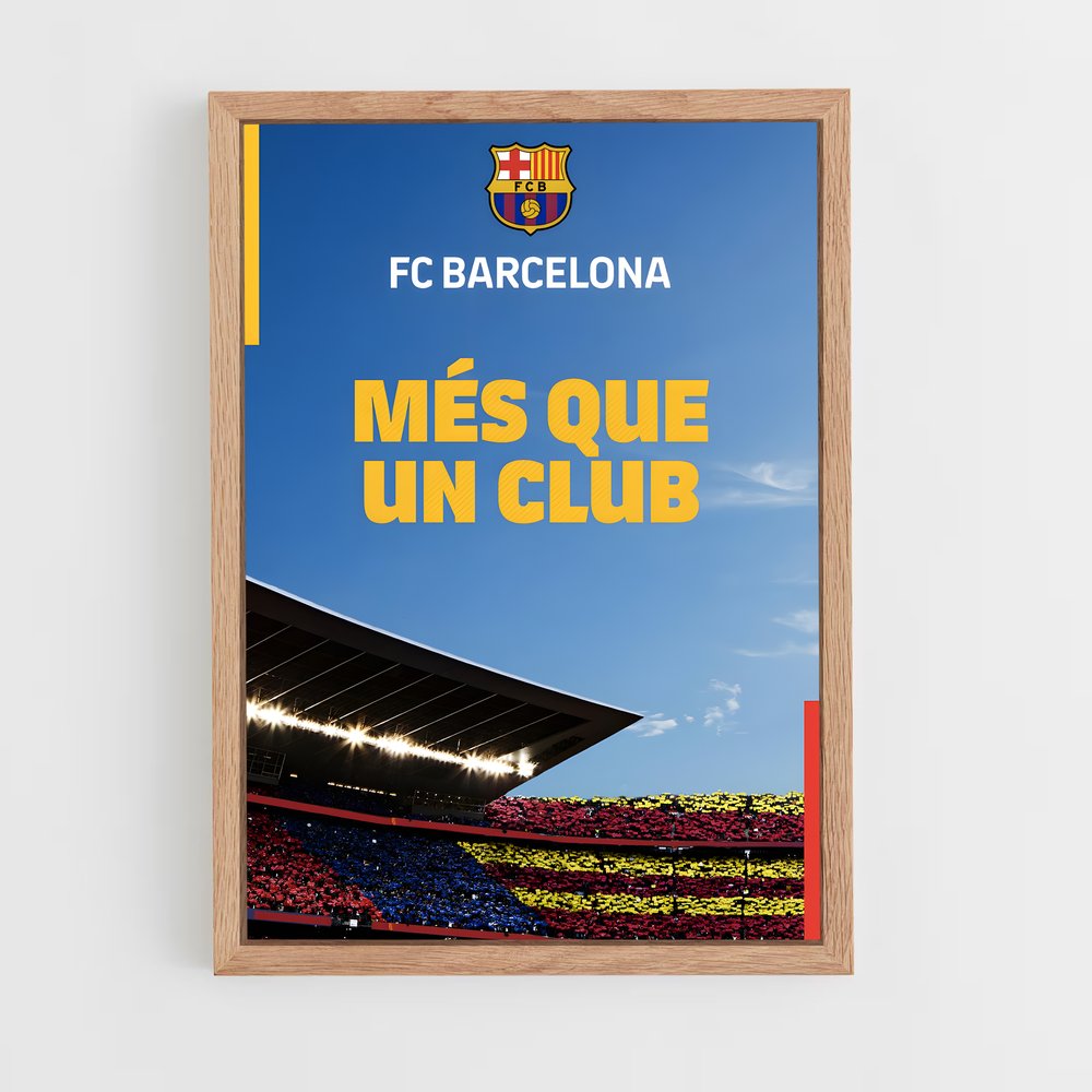fc-barcelona-5 cadre Bois clair