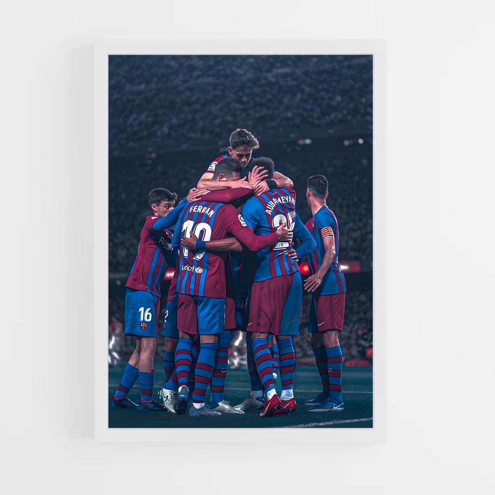 fc-barcelona-7 cadre Blanc