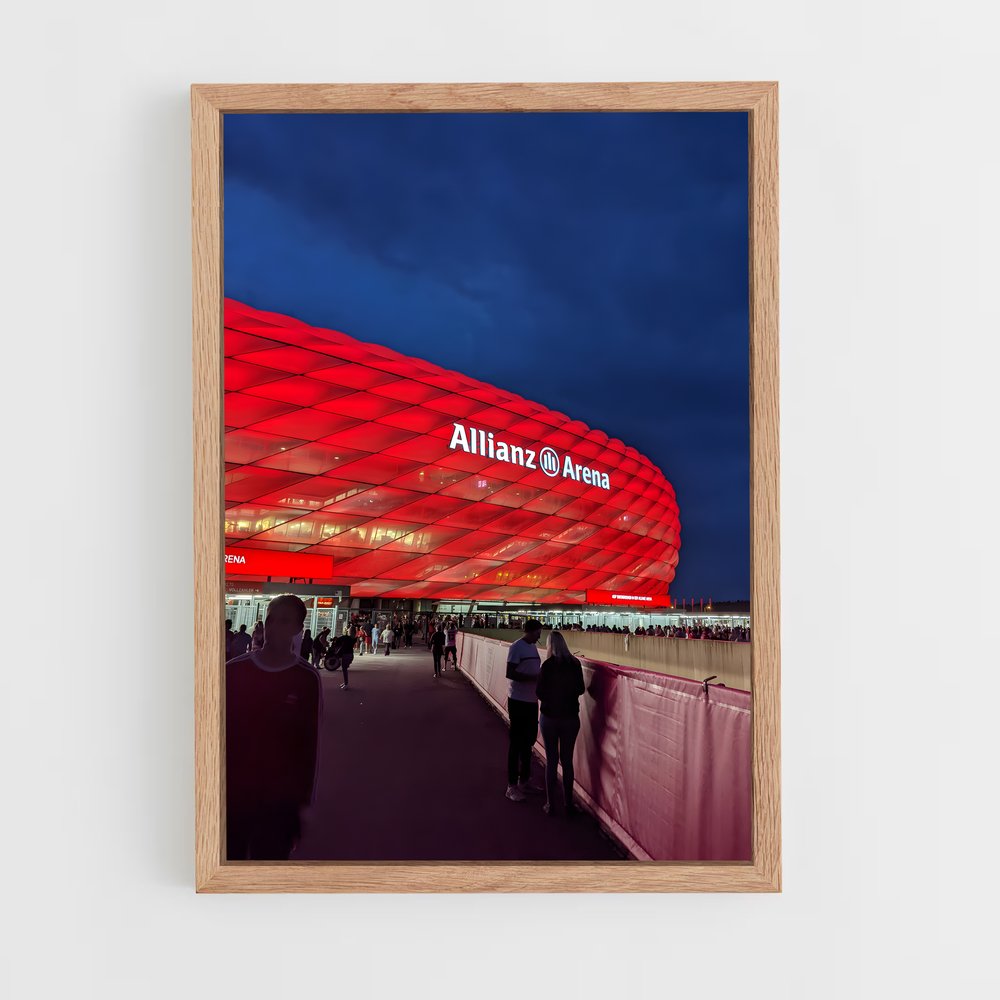 fc-bayern-munich-1 cadre Bois clair
